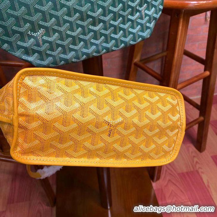 Unique Discount Goyard Original Anjou Reversible Bag Mini 2399 Yellow