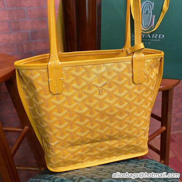 Unique Discount Goyard Original Anjou Reversible Bag Mini 2399 Yellow