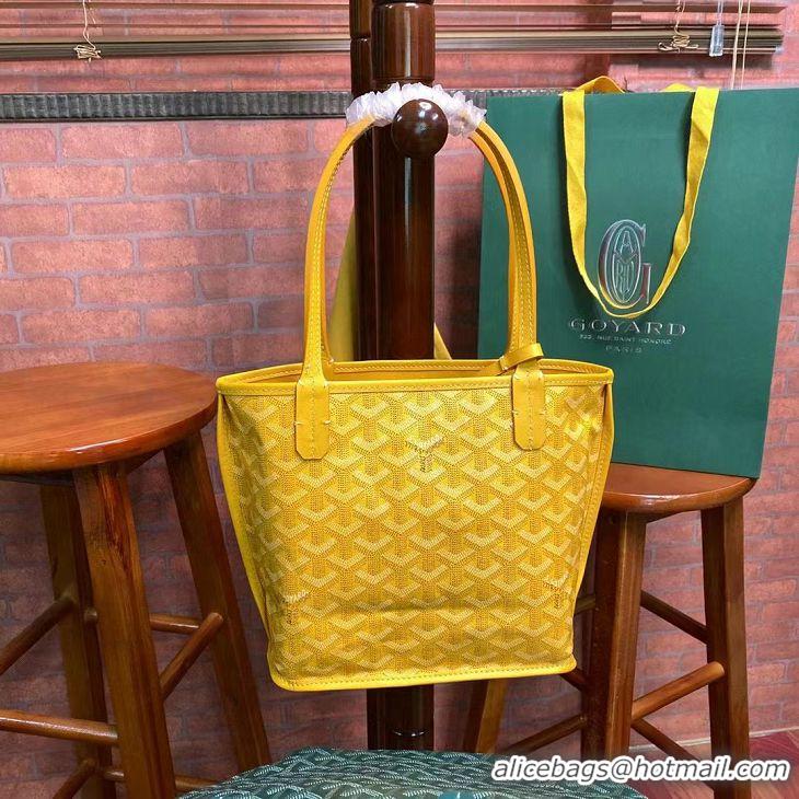 Unique Discount Goyard Original Anjou Reversible Bag Mini 2399 Yellow