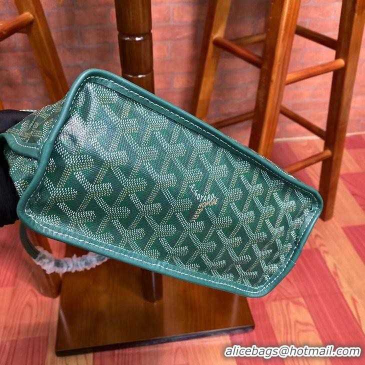 Charming Goyard Original Anjou Reversible Bag Mini 2399 Green