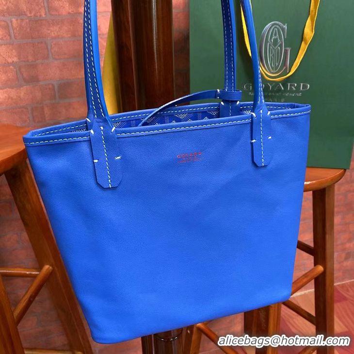 Discount Goyard Original Anjou Reversible Bag Mini 2399 Light Blue