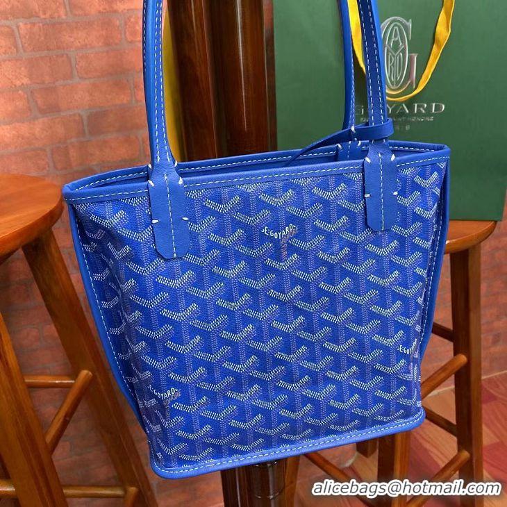 Discount Goyard Original Anjou Reversible Bag Mini 2399 Light Blue