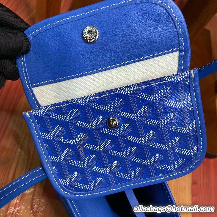 Discount Goyard Original Anjou Reversible Bag Mini 2399 Light Blue