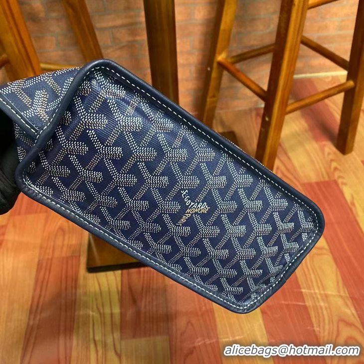 Classic Goyard Original Anjou Reversible Bag Mini 2399 Navy Blue