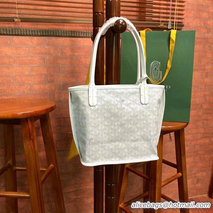 Spot Bulk Goyard Original Anjou Reversible Bag Mini 2399 White