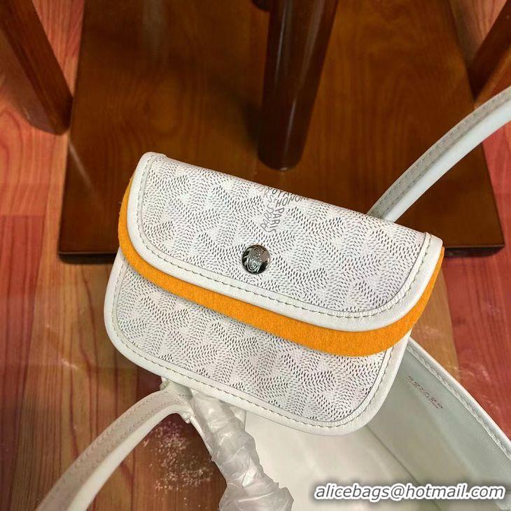 Spot Bulk Goyard Original Anjou Reversible Bag Mini 2399 White