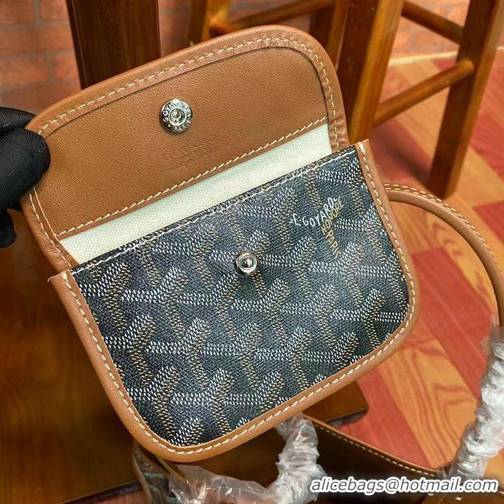 Classic Goyard Original Anjou Reversible Bag Mini 2399 Black And Tan