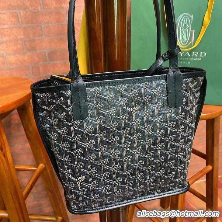 Top Quality Goyard Original Anjou Reversible Bag Mini 2399 Black