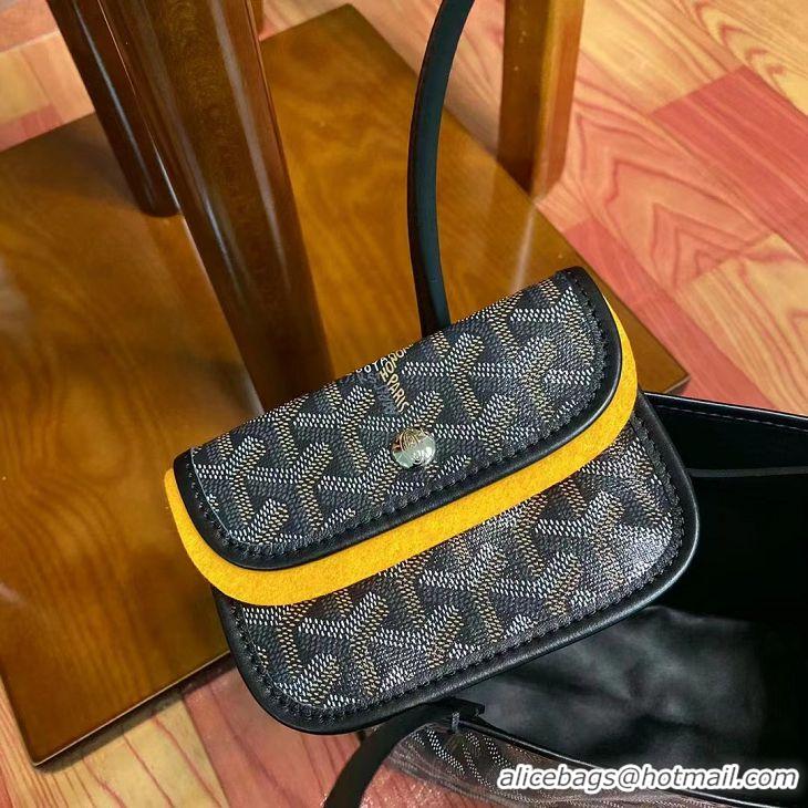 Top Quality Goyard Original Anjou Reversible Bag Mini 2399 Black