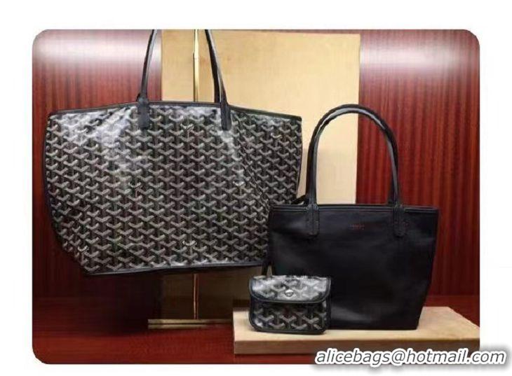 Top Quality Goyard Original Anjou Reversible Bag Mini 2399 Black