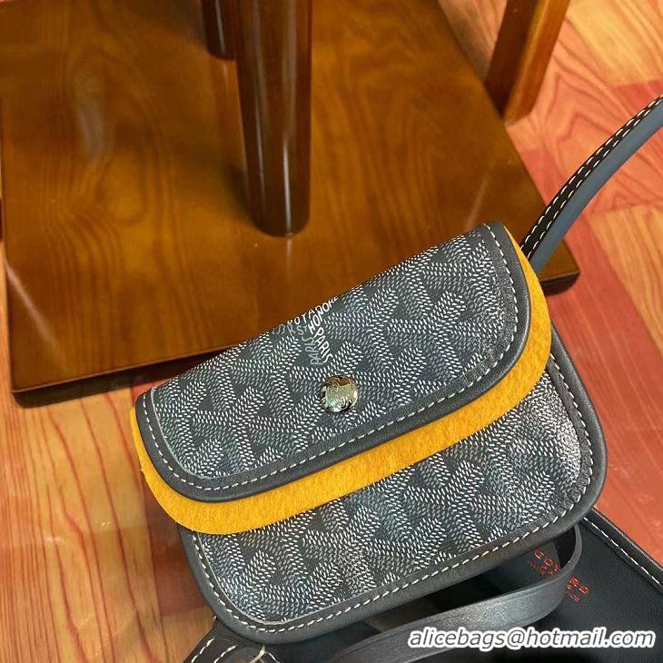 Grade Promotional Goyard Original Anjou Reversible Bag Mini 2399 Dark Grey