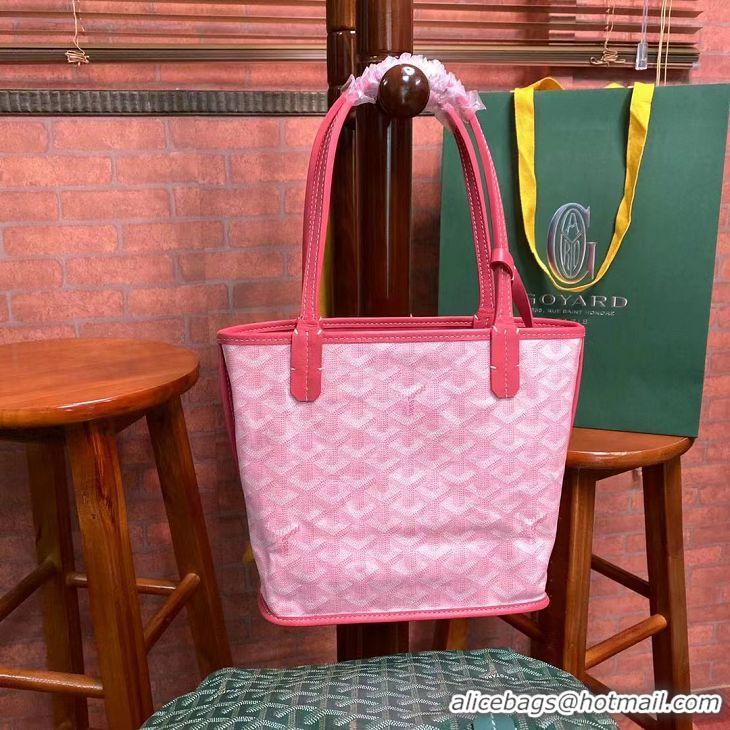 Shop Grade Goyard Original Anjou Reversible Bag Mini 2399 Pink