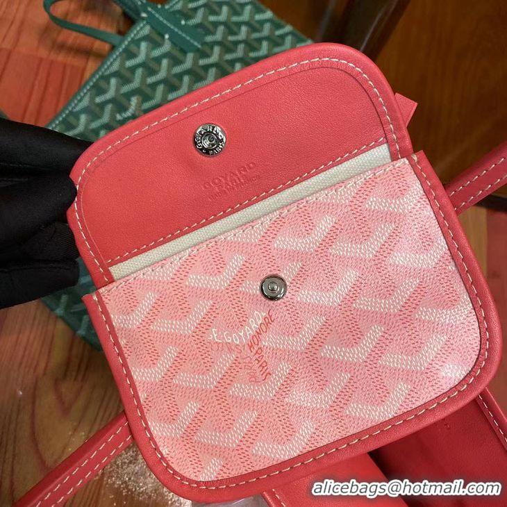 Shop Grade Goyard Original Anjou Reversible Bag Mini 2399 Pink