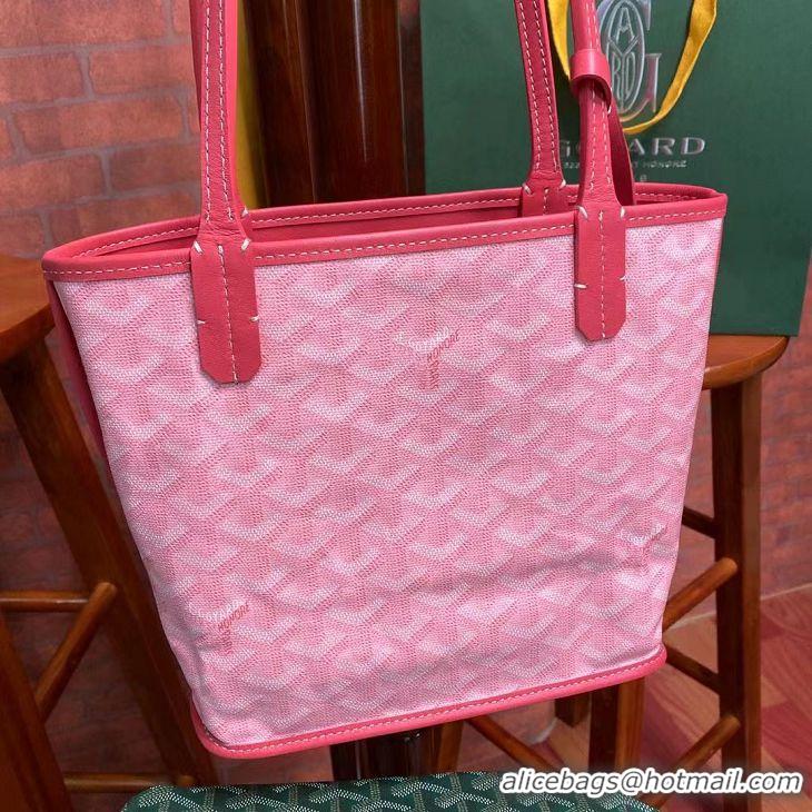 Shop Grade Goyard Original Anjou Reversible Bag Mini 2399 Pink