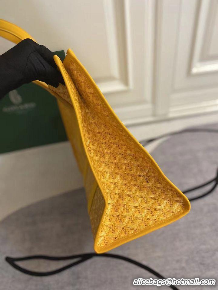 AAAAA Discount Goyard New Villette Tote Bag G1152 Yellow