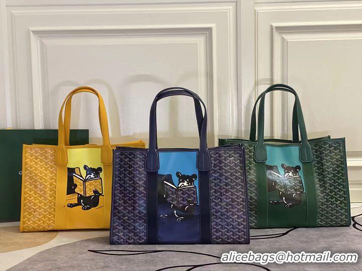 AAAAA Discount Goyard New Villette Tote Bag G1152 Yellow