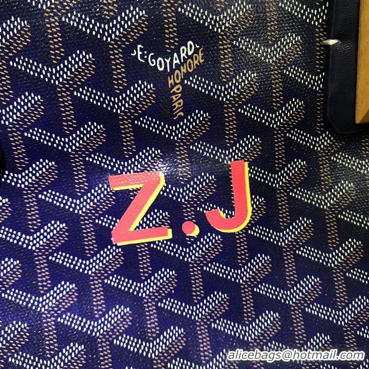 Price For Goyard Personnalization/Custom/Hand Painted Z.J With Stripes