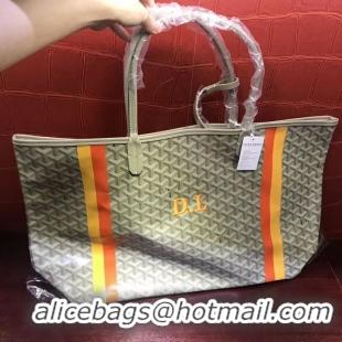 Price For Goyard Personnalization/Custom/Hand Painted D.L With Stripes