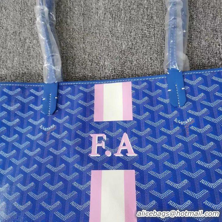 Price For Goyard Personnalization/Custom/Hand Painted F.A With Stripes