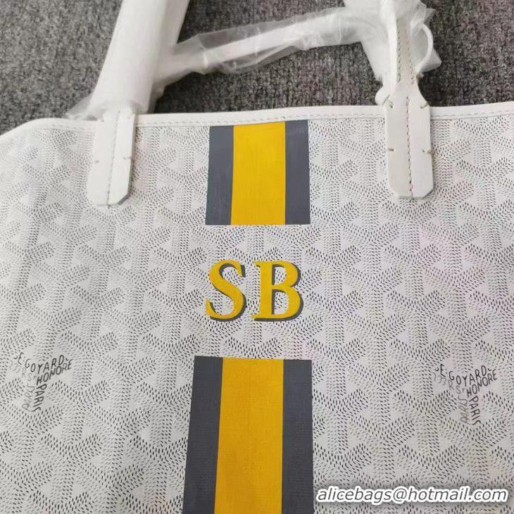 Price For Goyard Personnalization/Custom/Hand Painted SB With Stripes