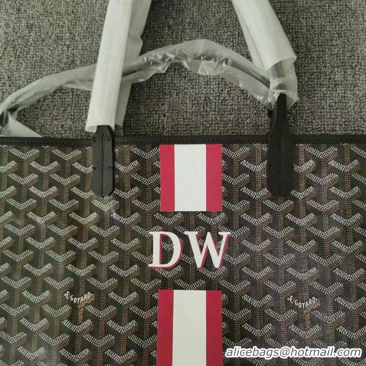 Price For Goyard Personnalization/Custom/Hand Painted DW With Stripes