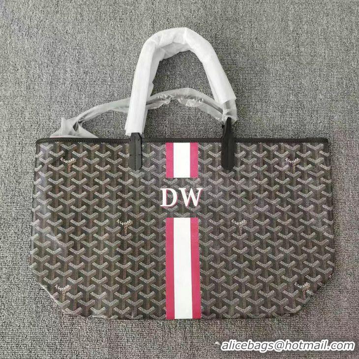 Price For Goyard Personnalization/Custom/Hand Painted DW With Stripes