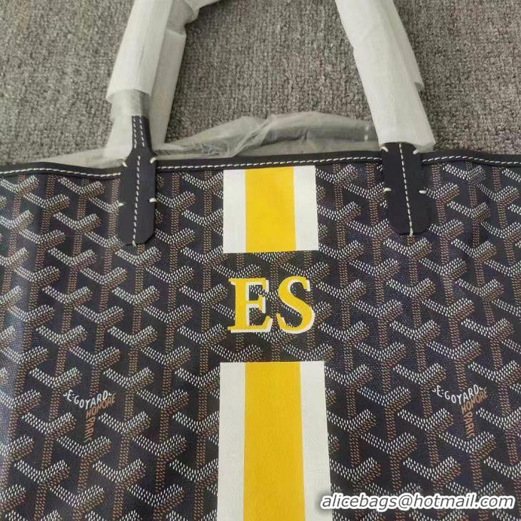 Price For Goyard Personnalization/Custom/Hand Painted ES With Stripes