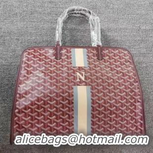 Price For Goyard Personnalization/Custom/Hand Painted N With Stripes