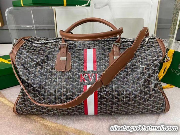 Price For Goyard Personnalization/Custom/Hand Painted KVL With Stripes