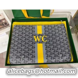 Price For Goyard Personnalization/Custom/Hand Painted WC With Stripes