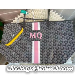 Price For Goyard Personnalization/Custom/Hand Painted MQ With Stripes