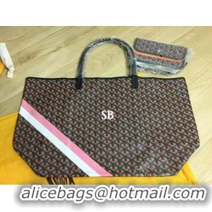 Price For Goyard Personnalization/Custom/Hand Painted SB With Stripes