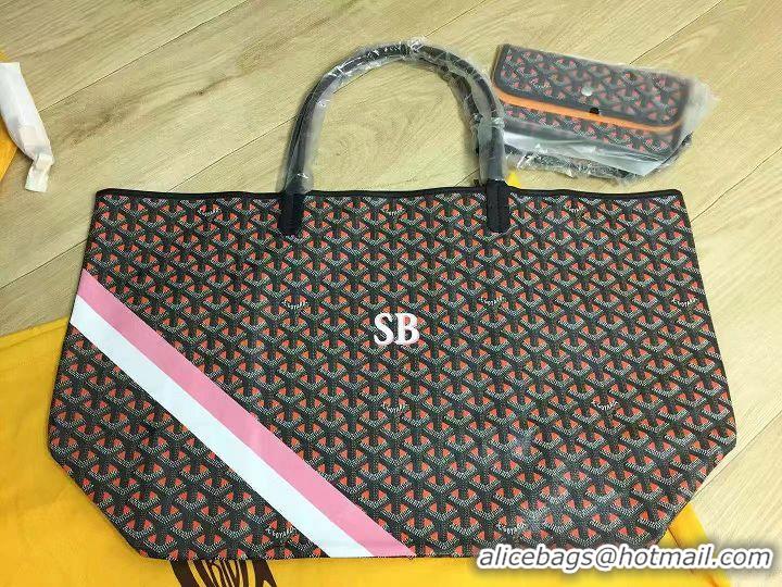 Price For Goyard Personnalization/Custom/Hand Painted SB With Stripes