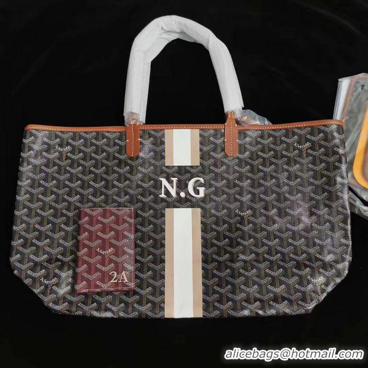 Price For Goyard Personnalization/Custom/Hand Painted LMR With Stripes