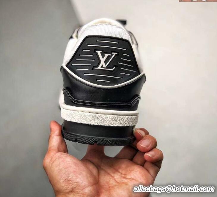 ​Top Discount Louis Vuitton LV Trainer Sneakers 1A812O White/Black (For Women and Men)