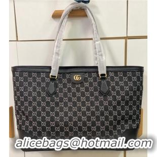 Buy Classic Gucci Ophidia medium tote with Web 631685 Black