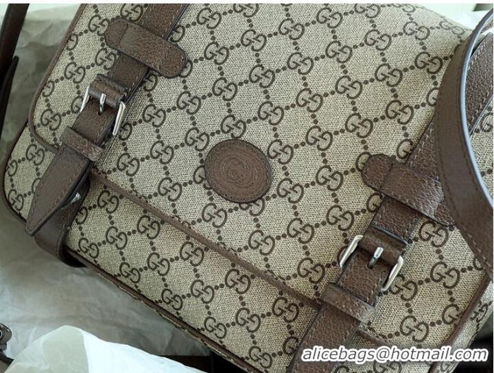 Market Sells Gucci GG Messenger bag ‎658542 Brown