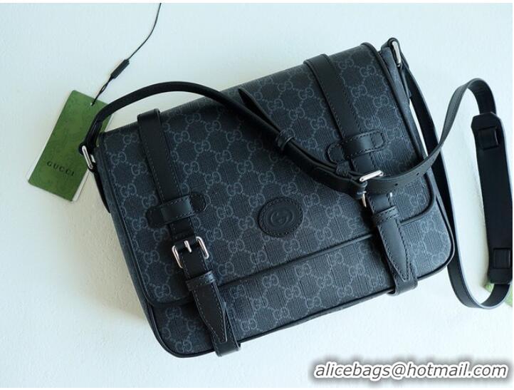 Cheapest Gucci GG Messenger bag ‎658542 Black