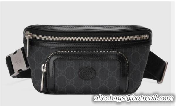 Wholesale Gucci Belt bag with Interlocking G 682933 black