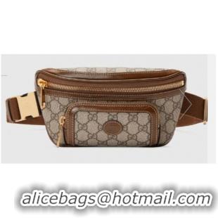 Original Cheap Gucci Belt bag with Interlocking G 682933 Brown