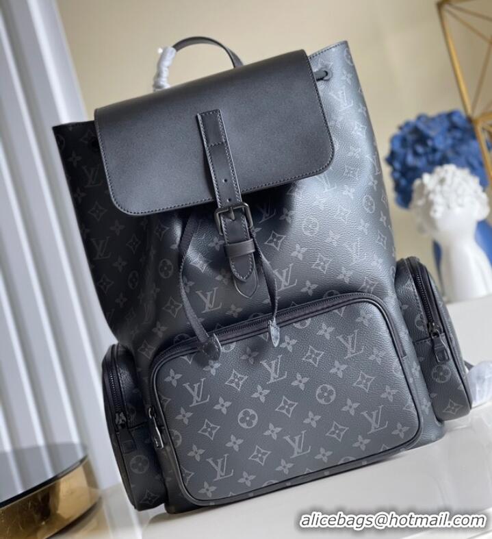 Top Quality Louis Vuitton BACKPACK TRIO M45538 black