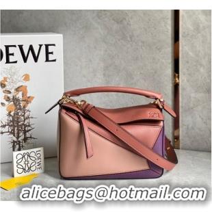 Top Quality Loewe Puzzle Bag Original Leather 61837 pink