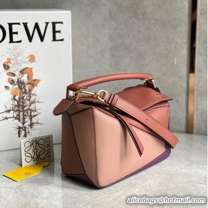 Top Quality Loewe Puzzle Bag Original Leather 61837 pink