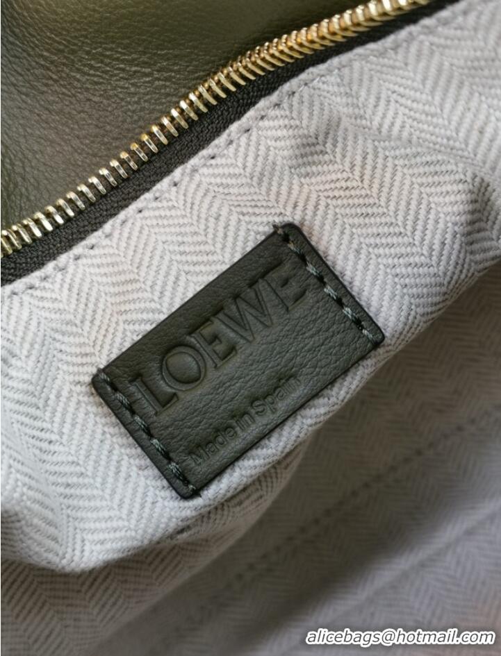 Purchase Grade Loewe Puzzle Bag Original Leather 61840 green