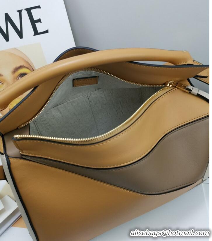 Classic Specials Loewe Puzzle Bag Original Leather 61842 brown&gray