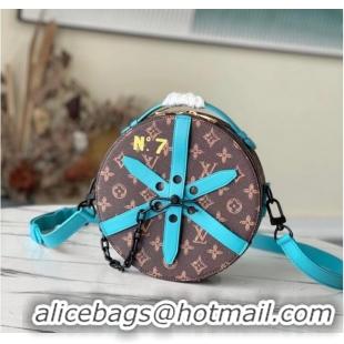 Perfect Discount Louis Vuitton Monogram Canvas M59706 light blue