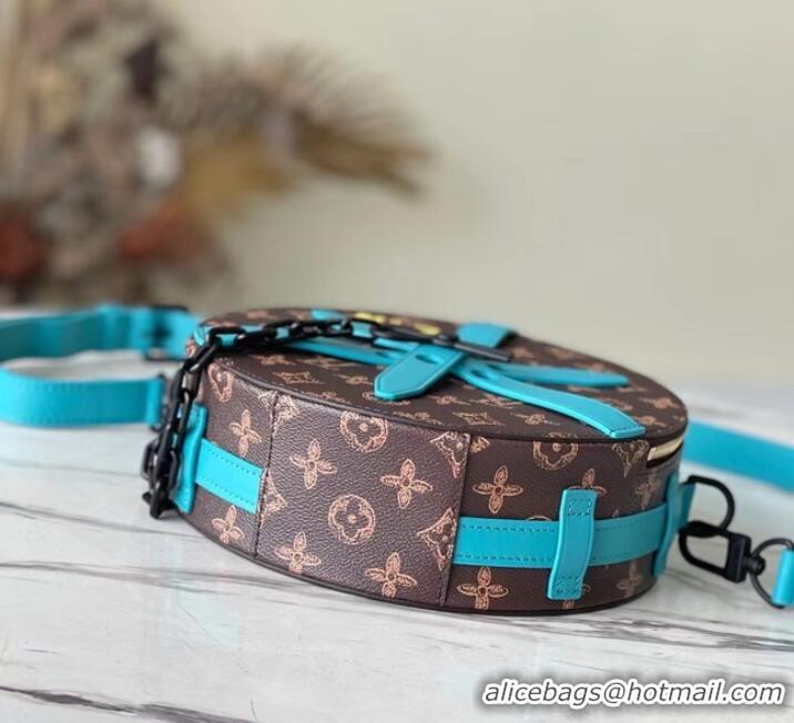 Perfect Discount Louis Vuitton Monogram Canvas M59706 light blue