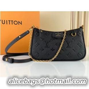 Famous Brand Louis Vuitton EASY POUCH ON STRAP M81066 black