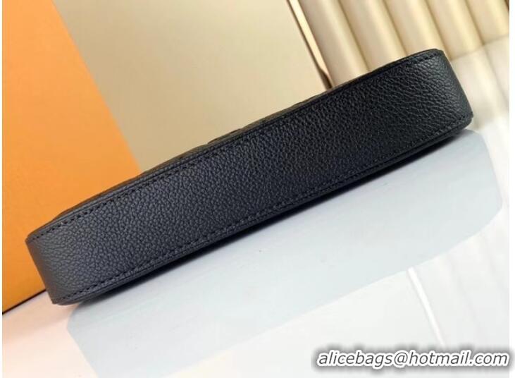 Famous Brand Louis Vuitton EASY POUCH ON STRAP M81066 black