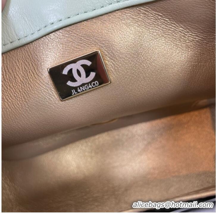 Top Grade Chanel Flap Lambskin Shoulder Bag 1115 light green